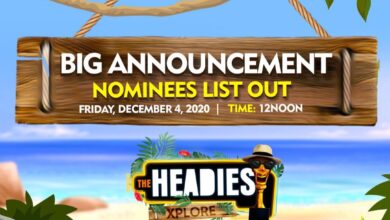 Photo of THE HEADIES IS HERE: SEE THE FULL LIST OF NOMINEES FOR HEADIES AWARDS 2020