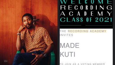 Photo of Made Kuti Joins Recording Academy Class of 2021