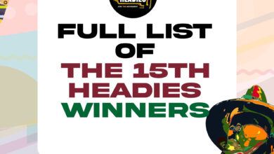 Photo of 15TH HEADIES: CHECK OUT THE FULL WINNERS